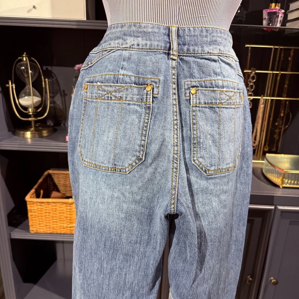 Pilcro The Wanderer Relaxed Patch Pocket Jeans – Size 24P - Picture 13 of 15